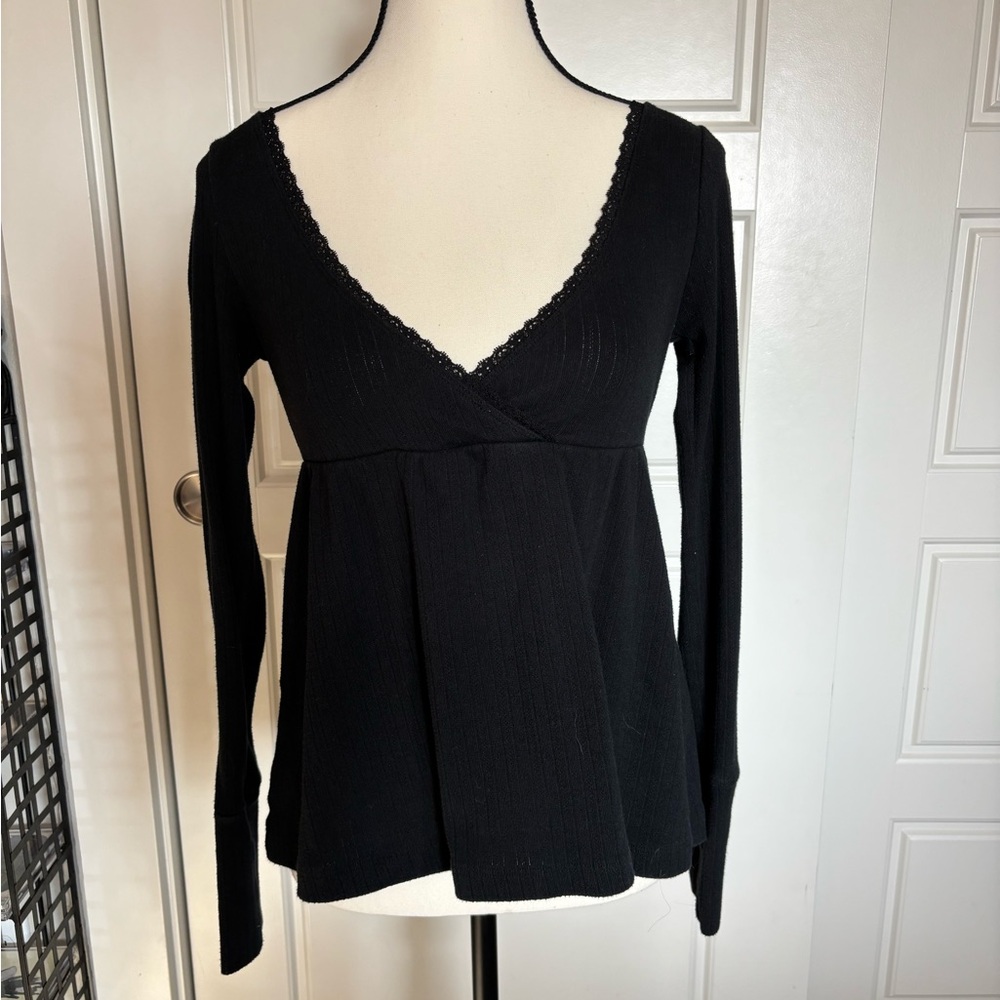 Three Hollister V-Neck Tops